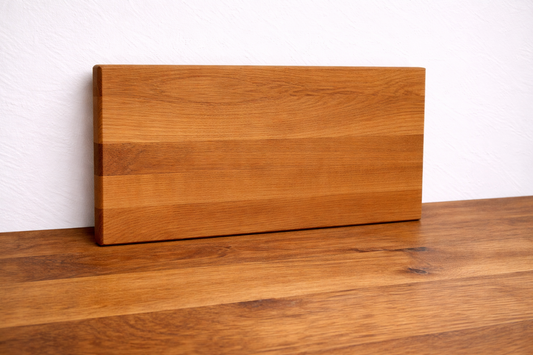 Schneidebrett aus Eiche Massivholz