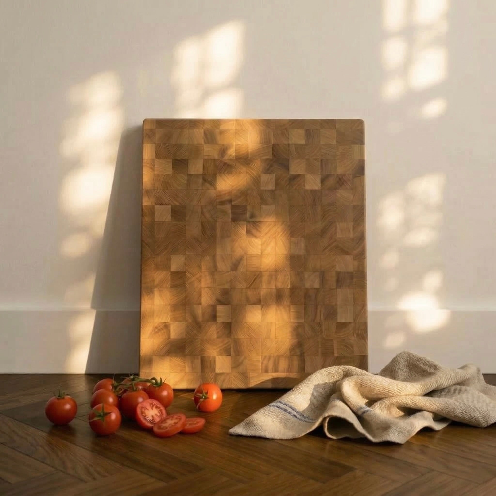 Stirnholz-Schneidebrett – Eiche