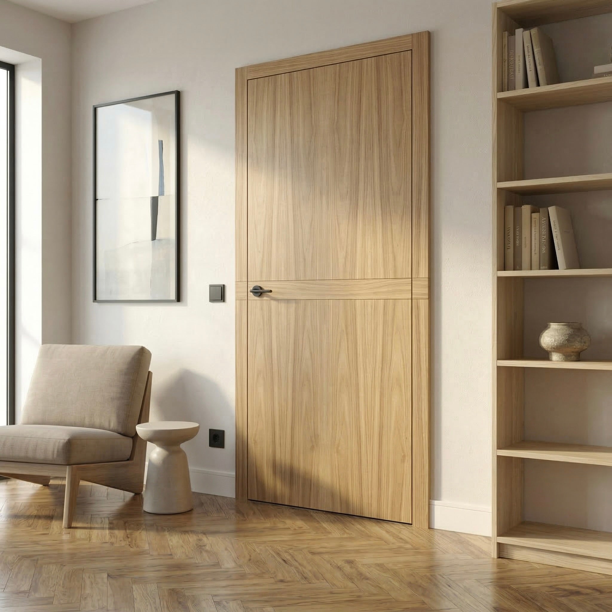 Design-Innentür Cross Line – Eiche