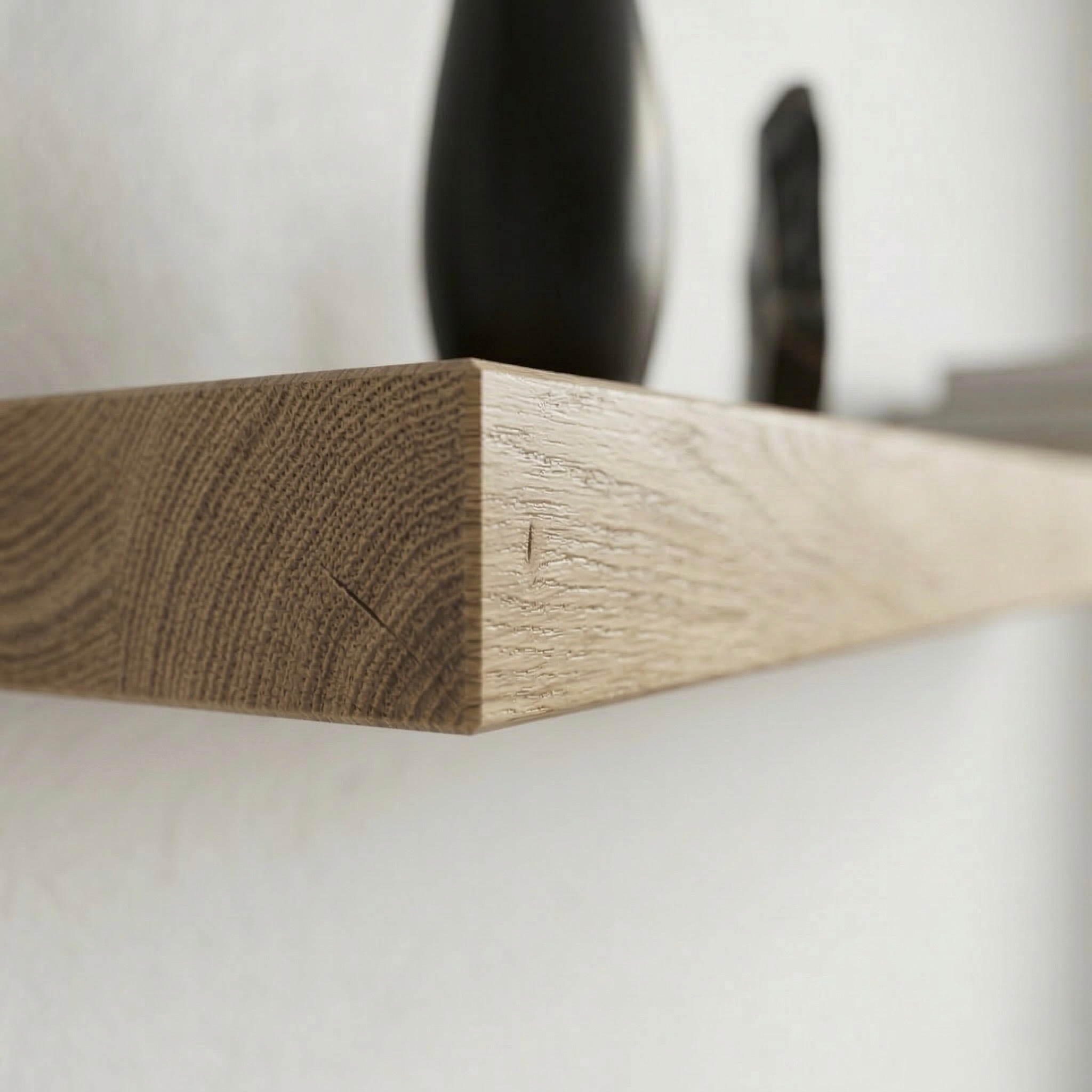 Schwebendes Wandregal – Eiche Eco