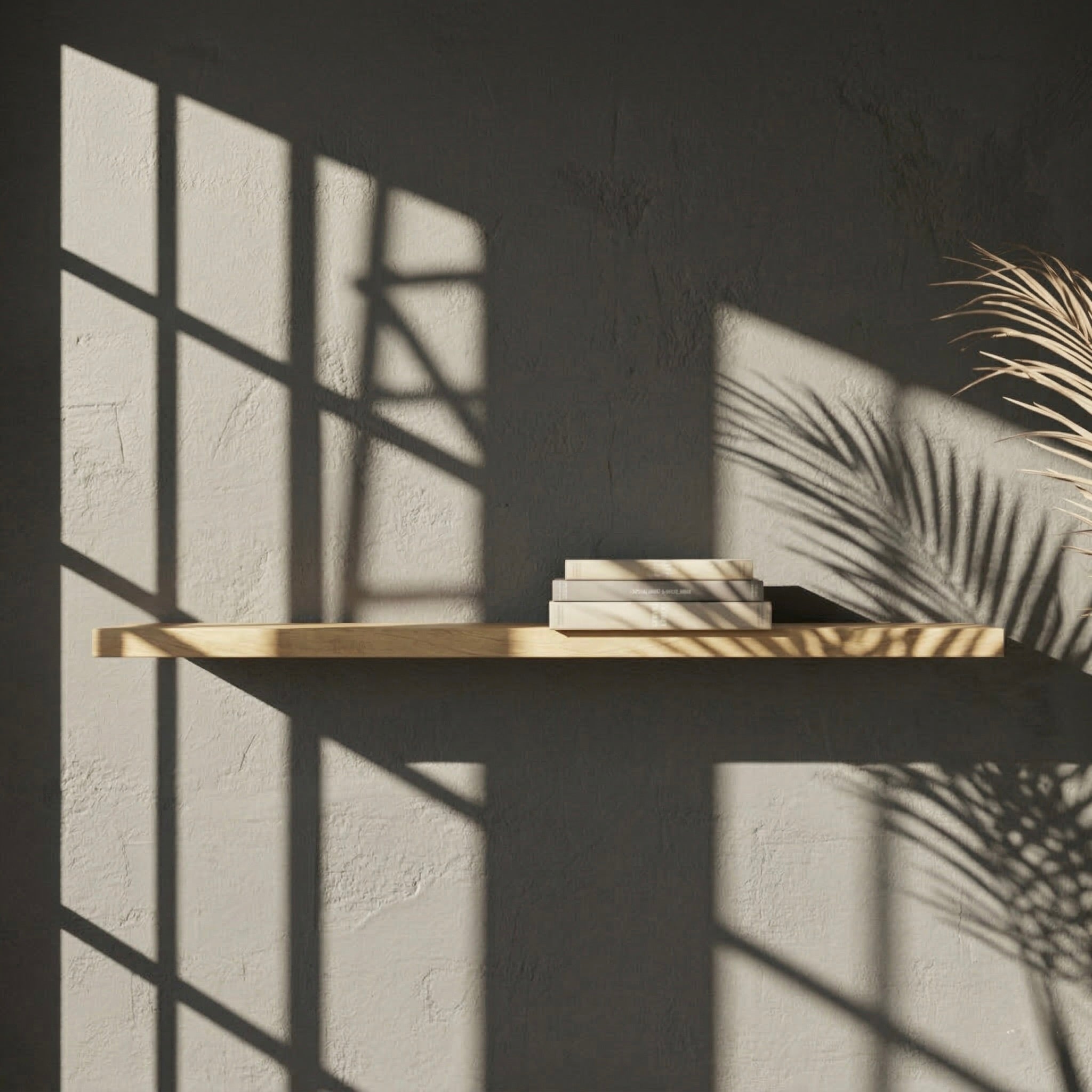 Schwebendes Wandregal – Eiche Eco