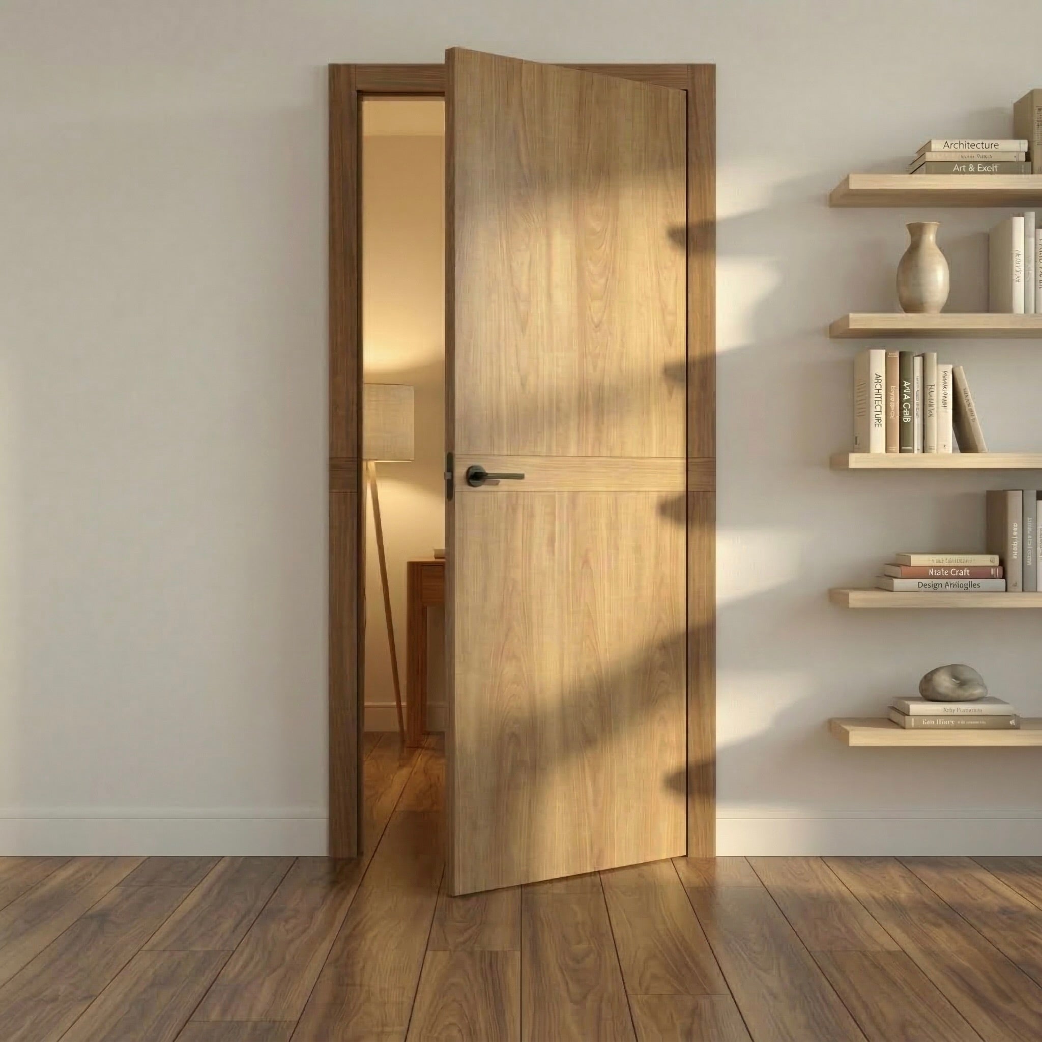 Design-Innentür Cross Line – Ulme