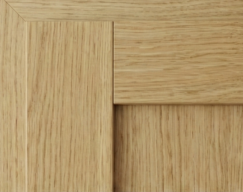 Design-Innentür Kontur 1 aus Eiche – stumpf einschlagend nach Maß